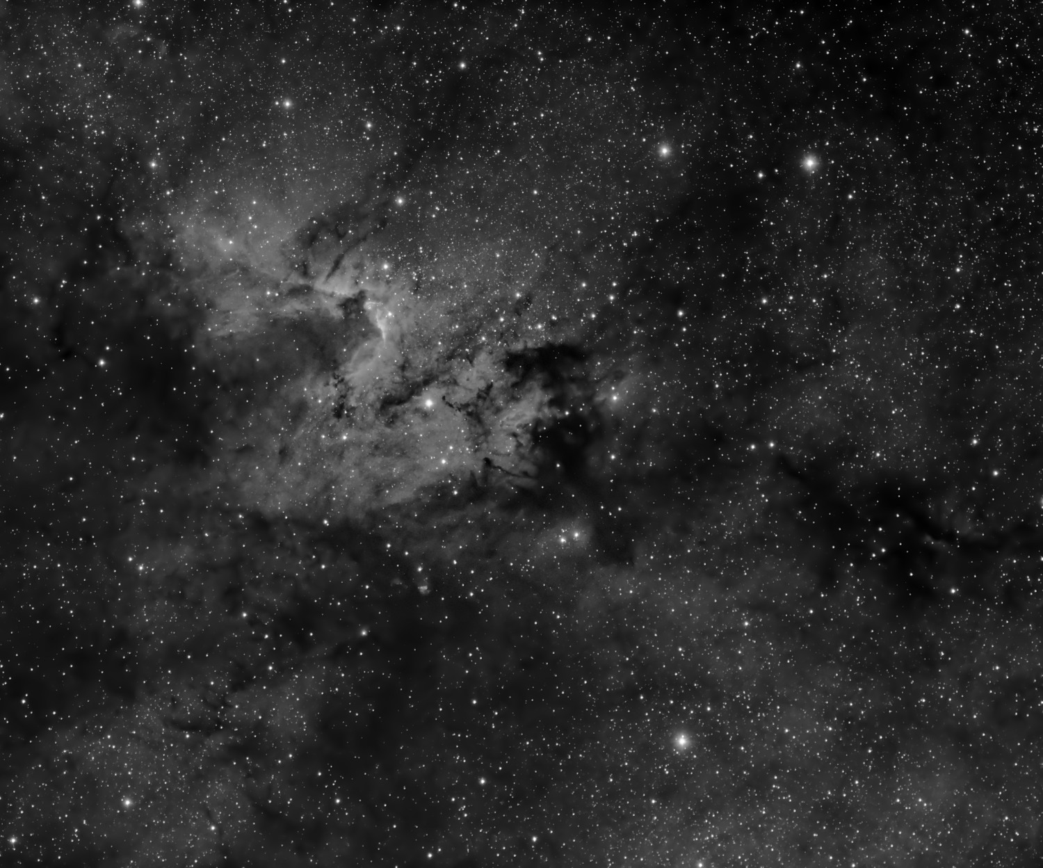 Sh2-155 Cave nebula - nové zprac.