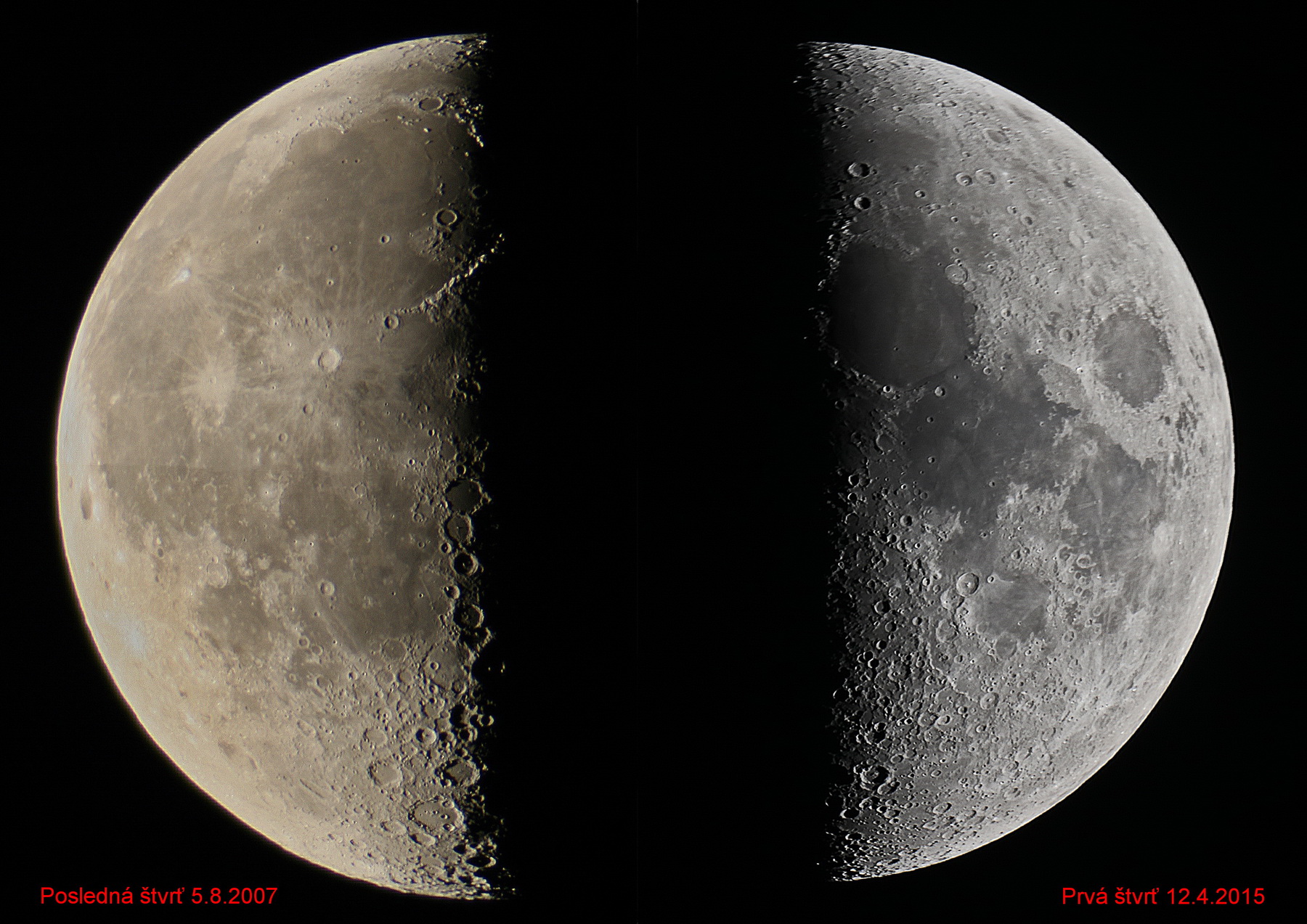 Mesiac po ôsmich rokoch