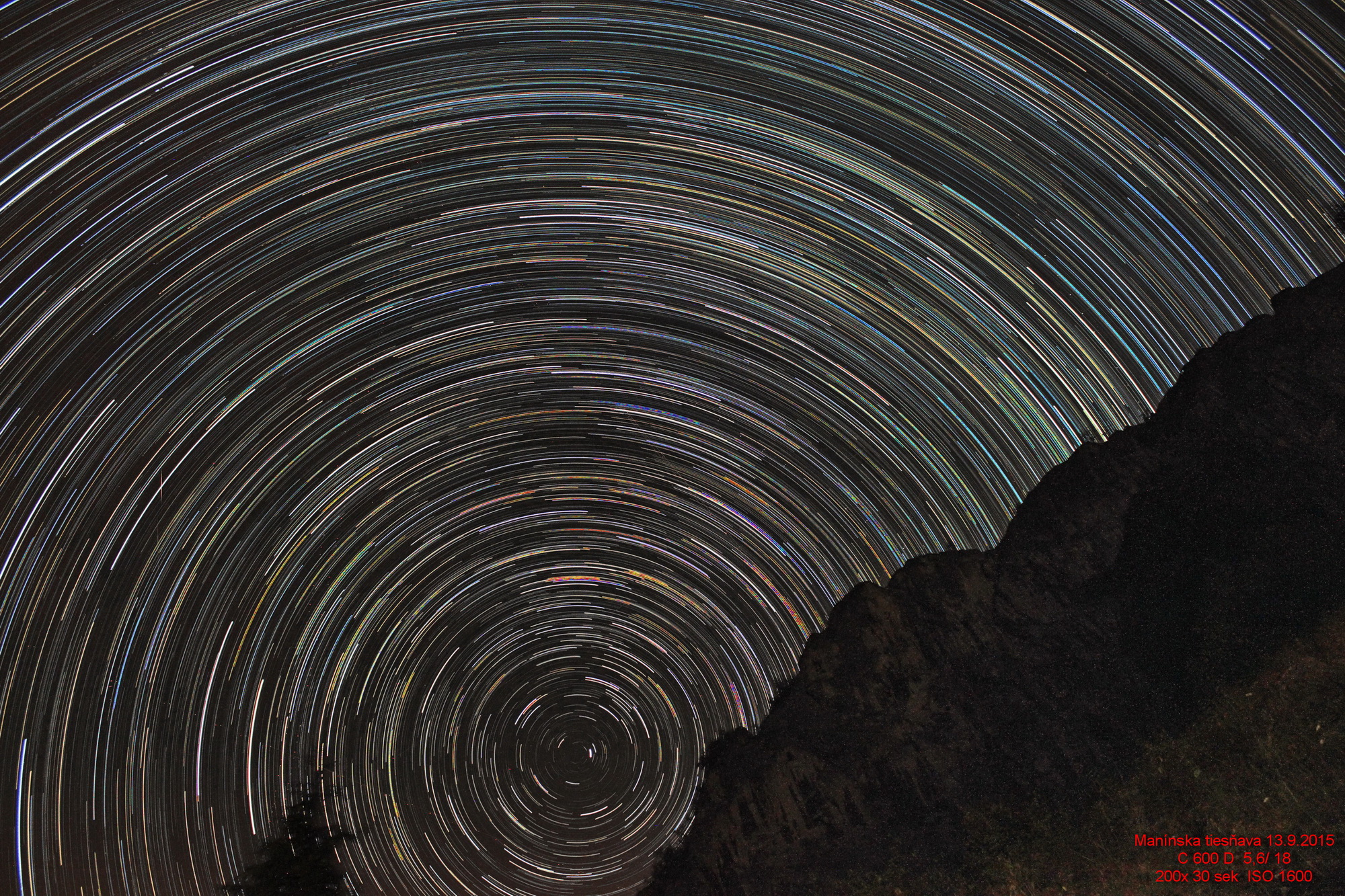 Star trails 13092015