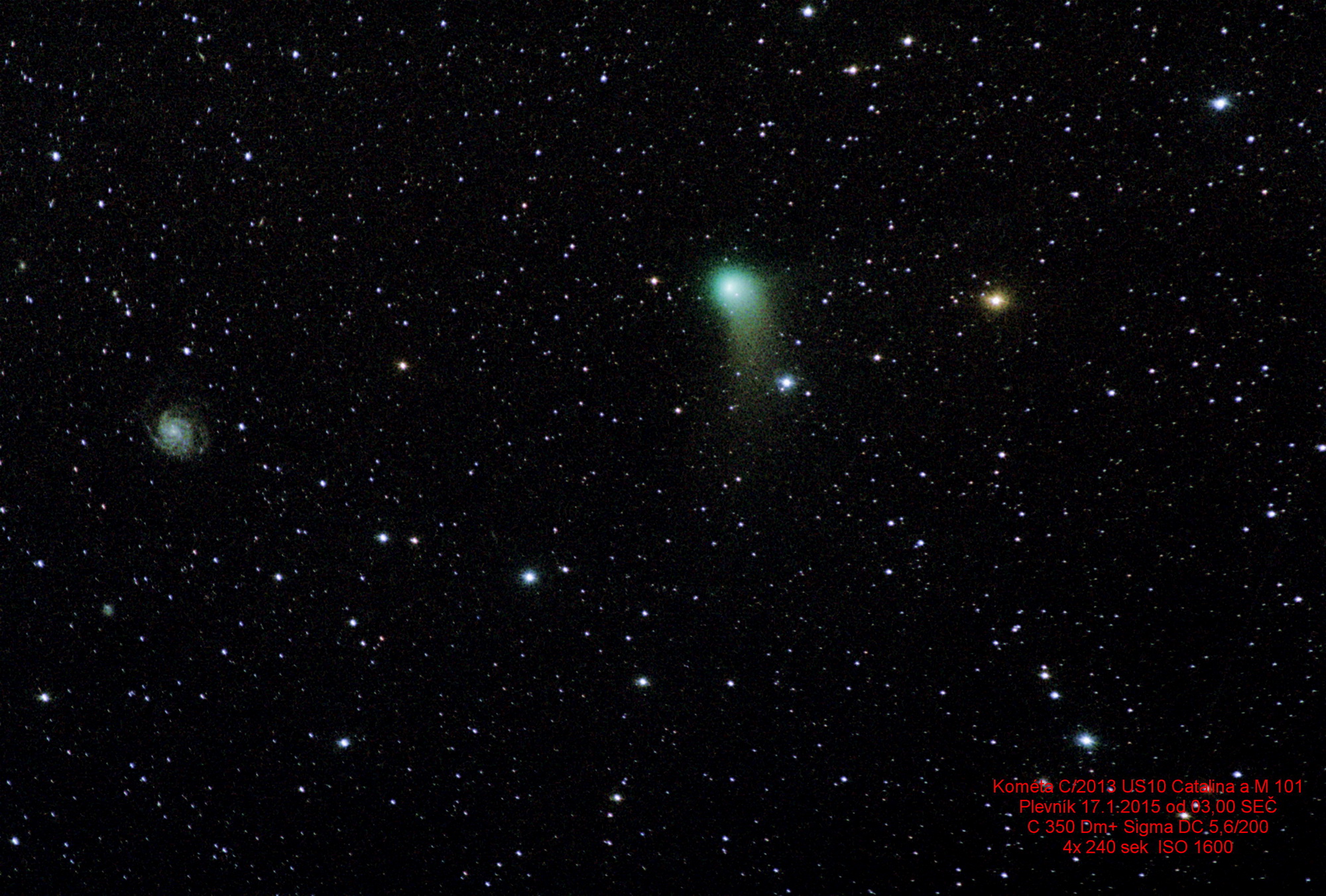 Catalina a M101
