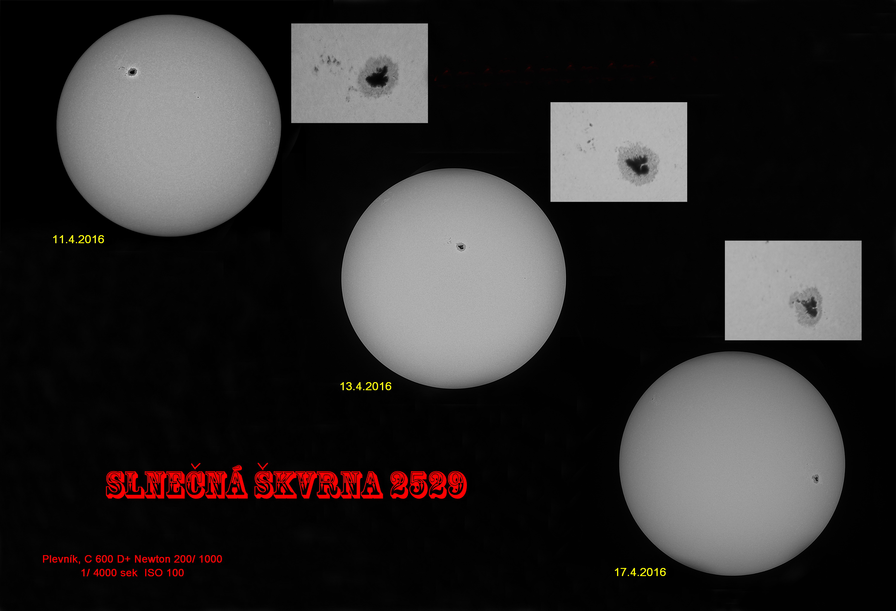 Slnečná škvrna 2529