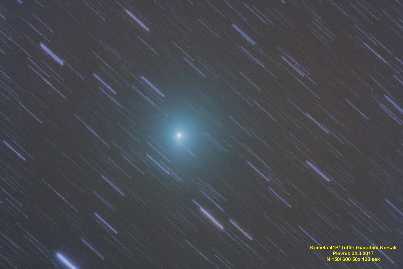 Kométa 41P/ Tuttle-Giacobini-Kresák