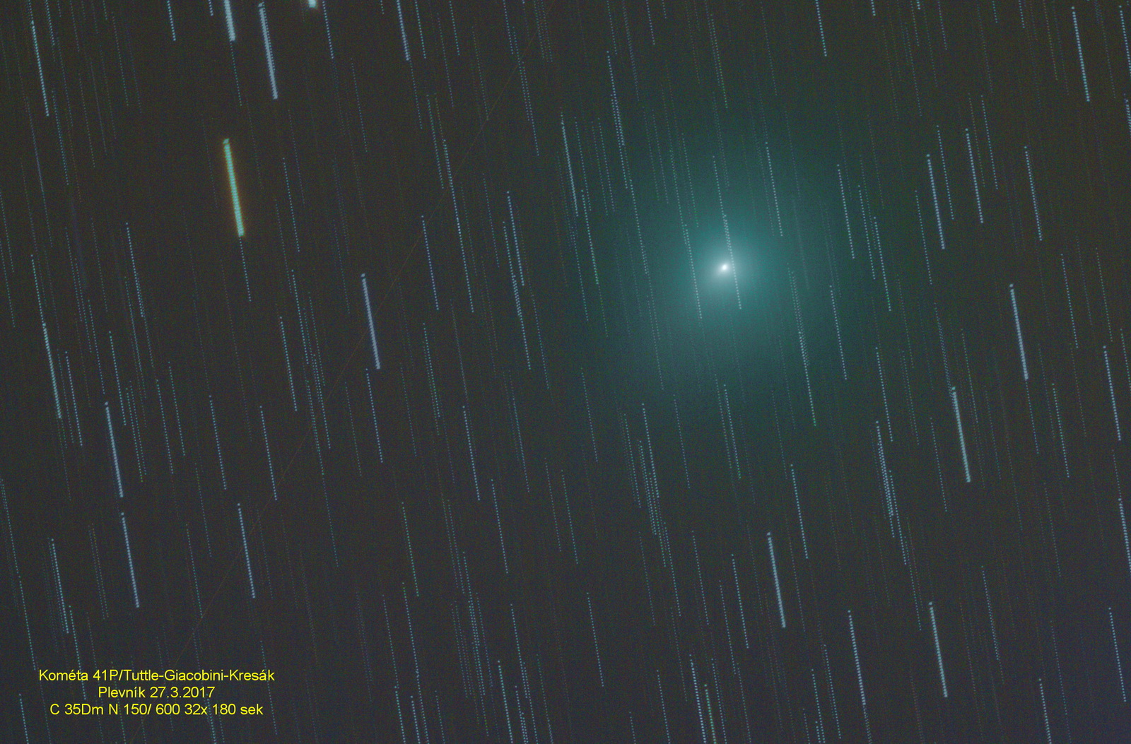 Kométa 41P/tuttle-Giacobini- Kresák