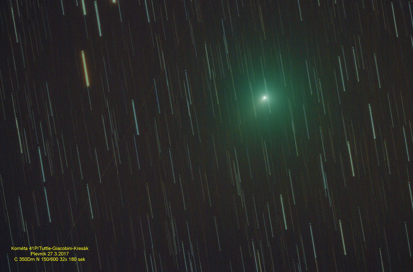 Kométa 41P/ Tuttle-Giacobini-Kresák