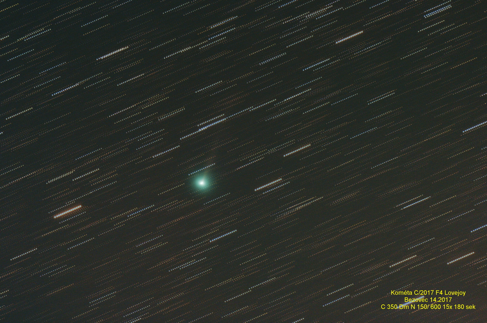 Kométa C/2017 E4 Lovejoy