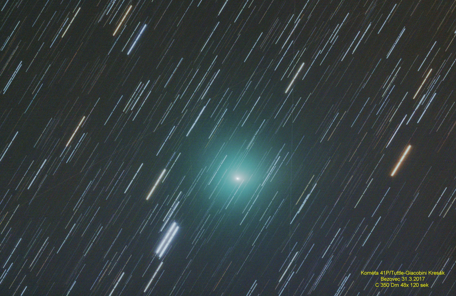 Kométa 41P/ Tuttle-Giacobini-Kresák