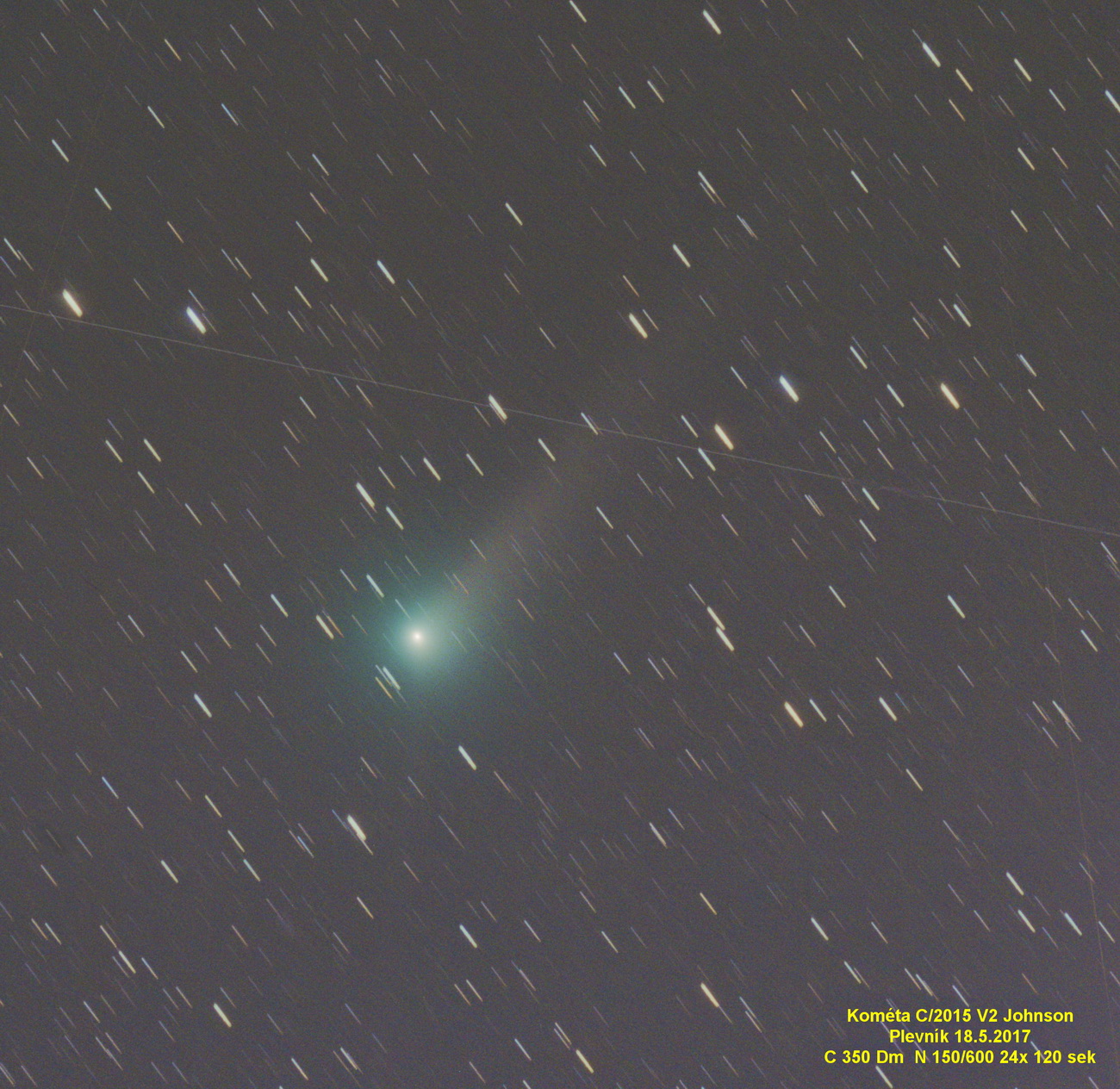 Kométa C/2015 V2 Johnson a