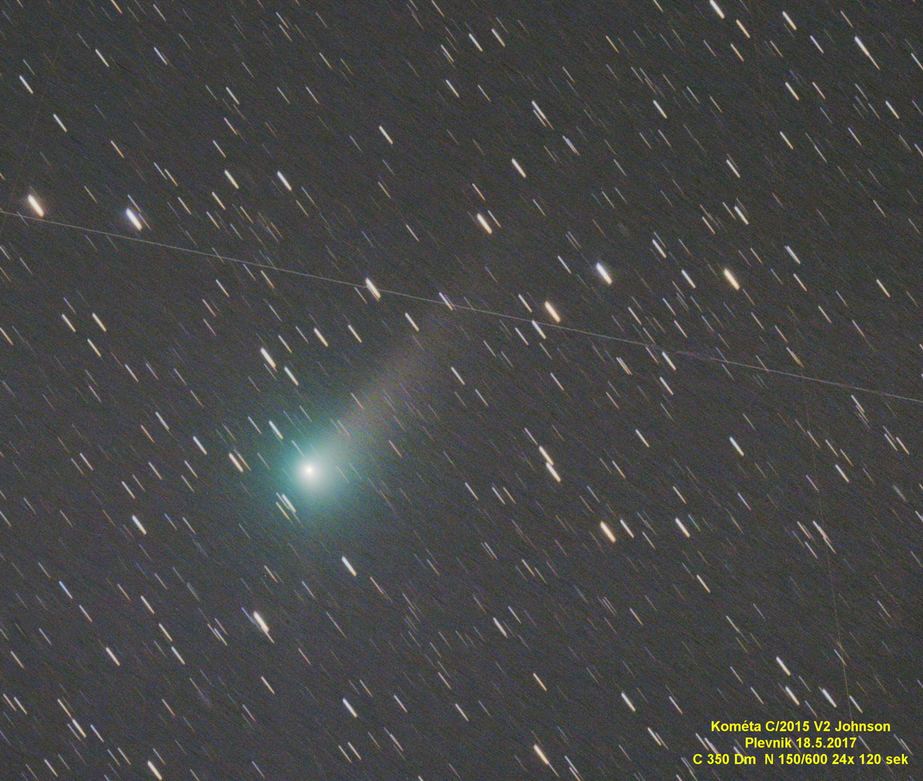 Kométa C/2015 V2 Johnson b