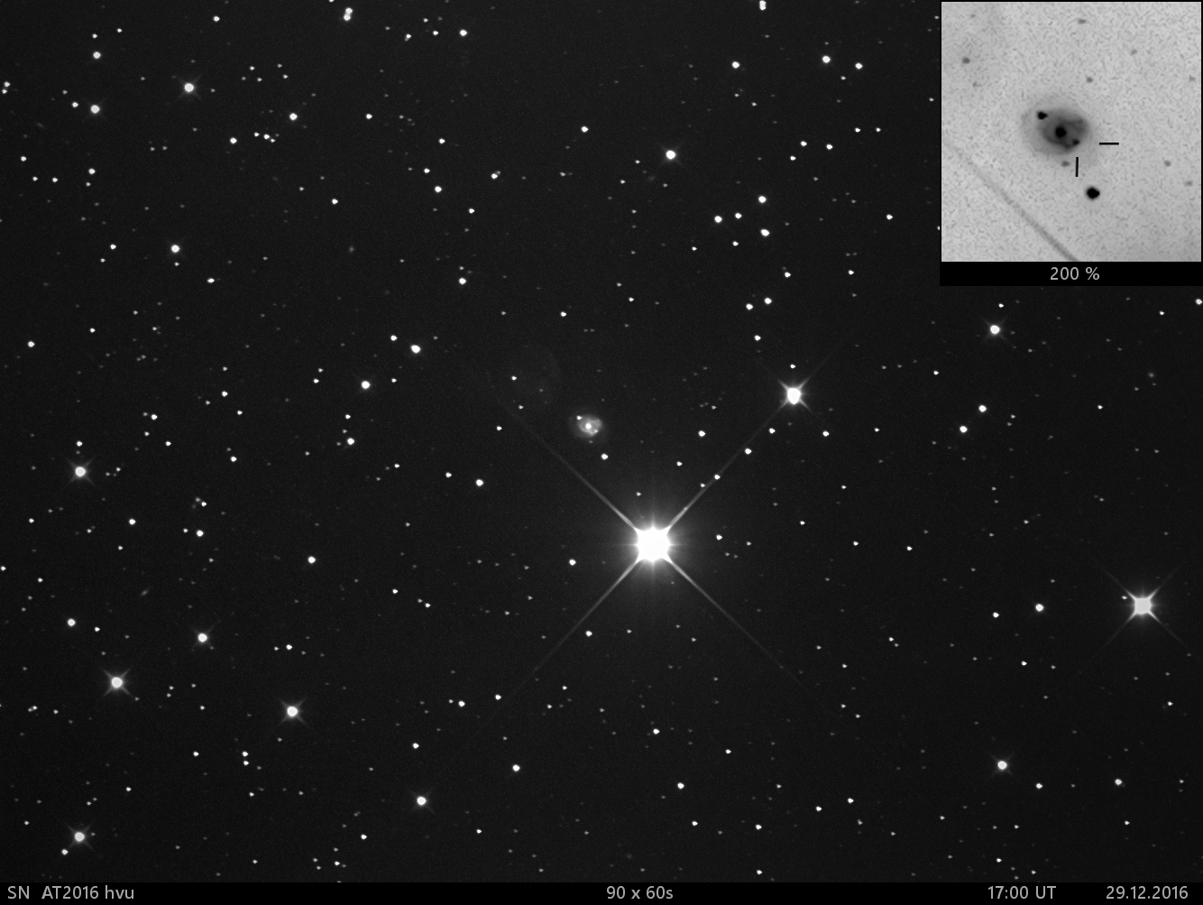 supernova v NGC 7316