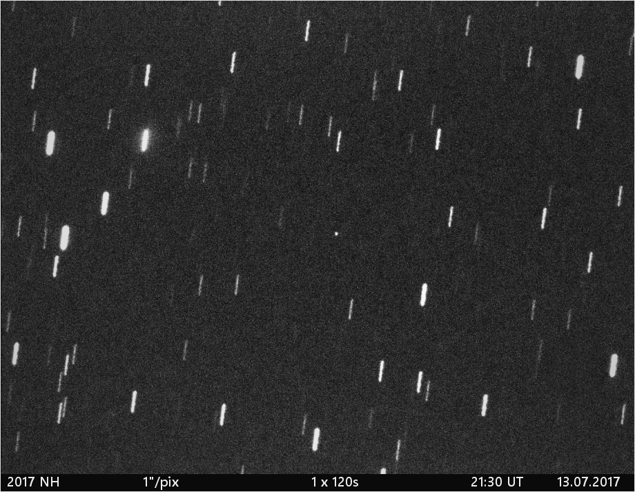 blízkozemní asteroid  2017 NH