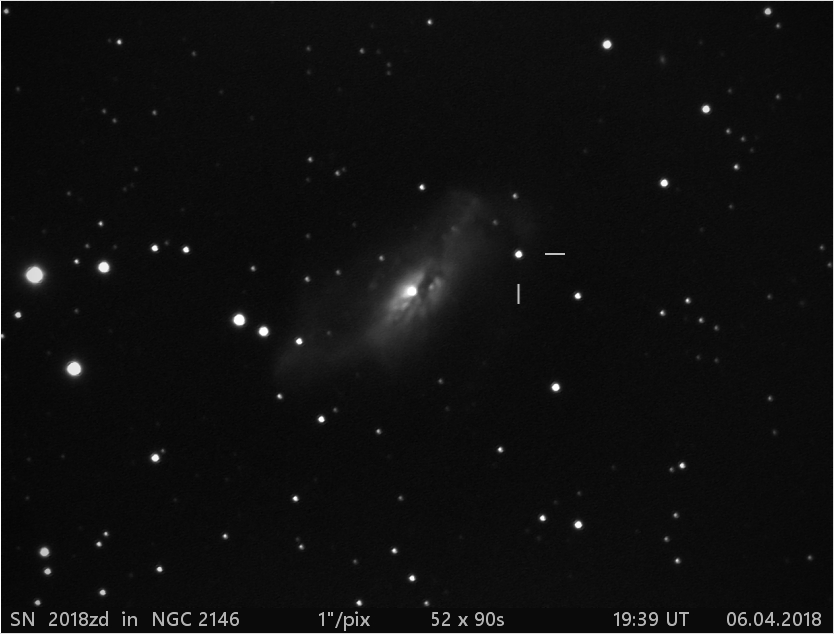 SN 2018zd  v NGC2146