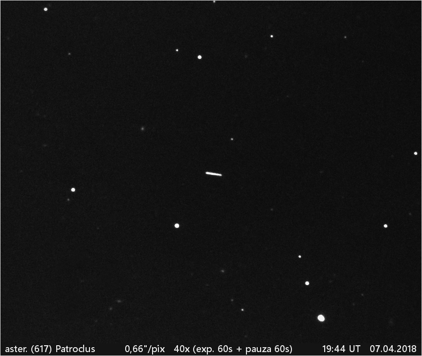 asteroid  (617) Patroclus
