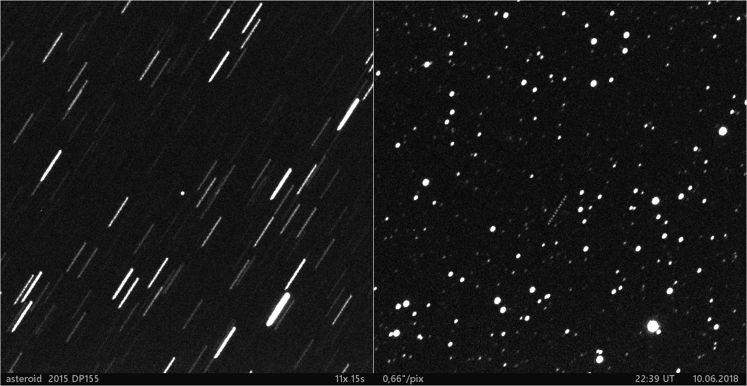 blízkozemní asteroid 2015 DP155