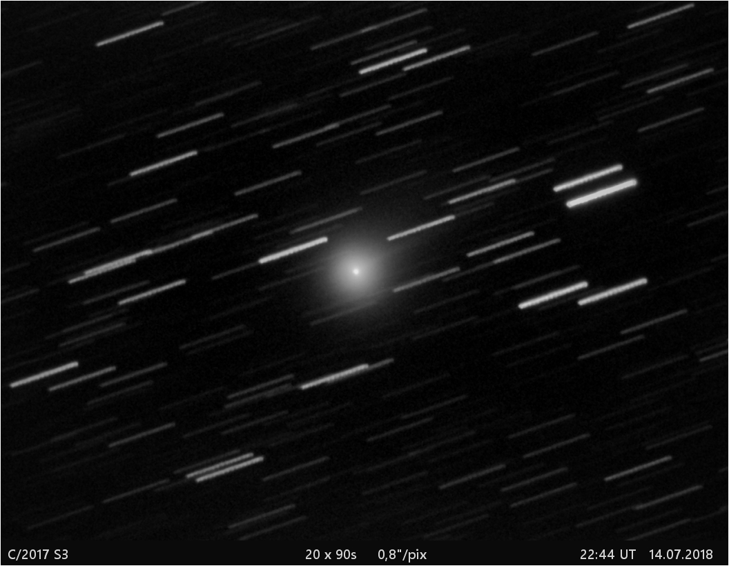 kometa  C/2017 S3 ( PANSTARRS)