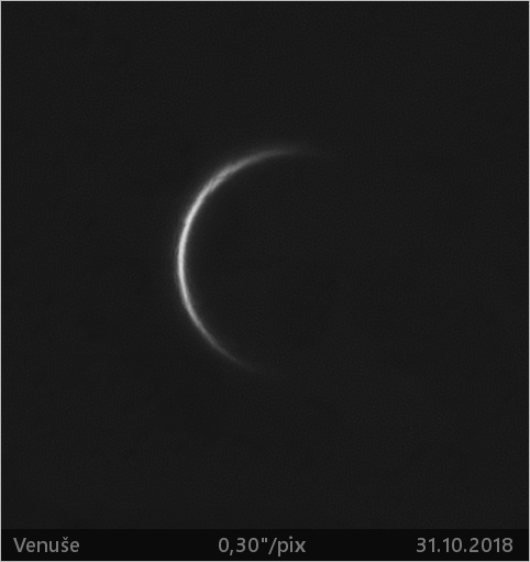 Venuše , 5 dní po dolní konjunkci