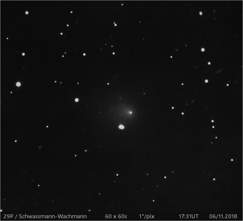 kometa 29P/Schwassmann-Wachmann
