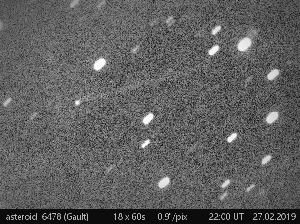 asteroid GAULT (6478)