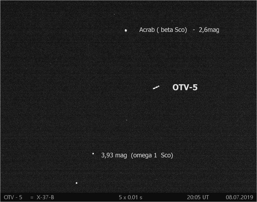 raketoplán OTV-5  ( X-37-B)