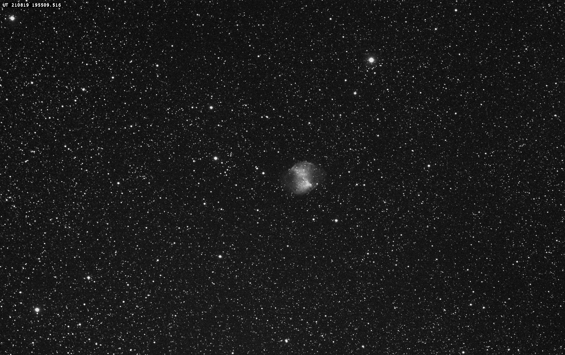 Test RASA 8''   10s exp. M27