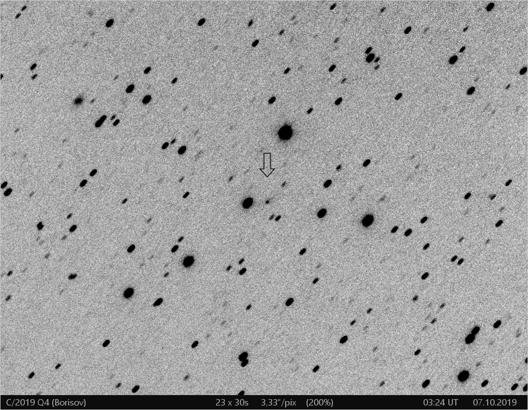 kometa C/2019 Q4 ( Borisov)
