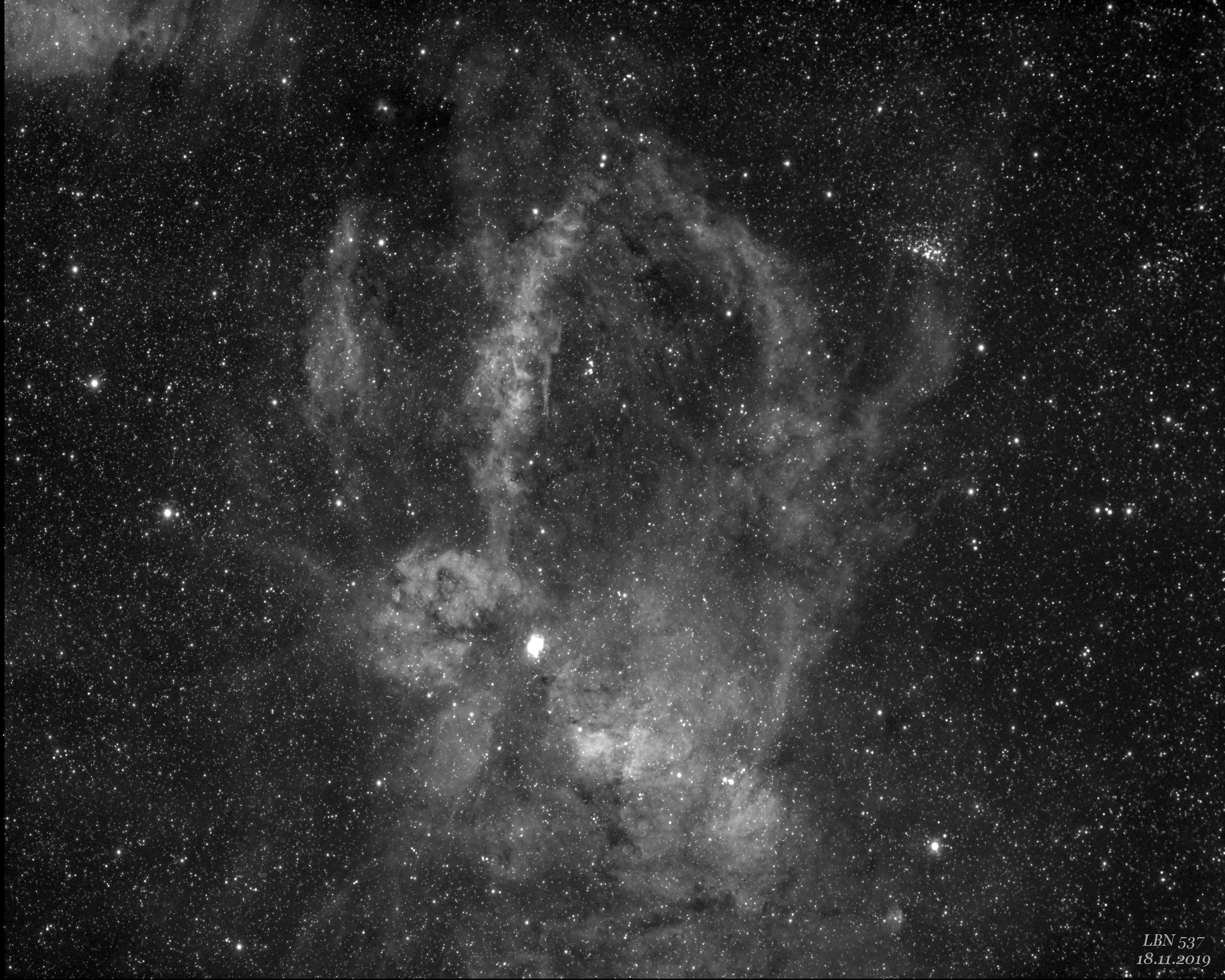 LBN537, LBN533, LBN540, NGC7510     Sh2-157