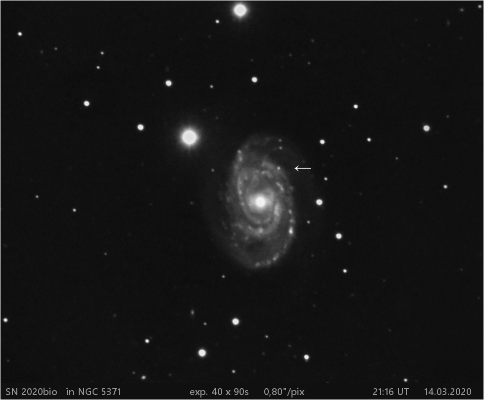 SN  2020bio  v NGC5371