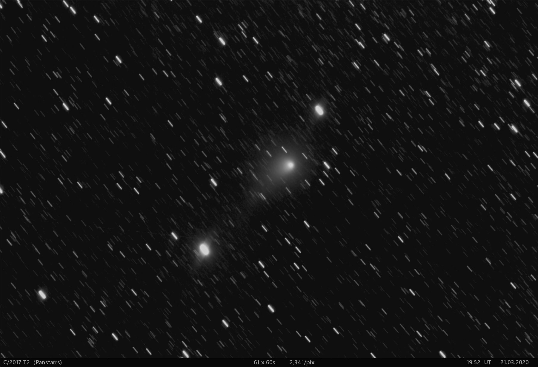 kometa C/2017 T2 (Panstarrs)