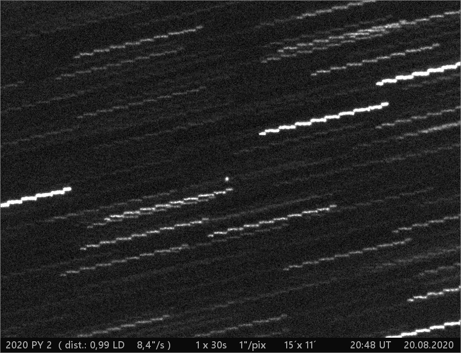 blízkozemní asteroid  2020 PY 2