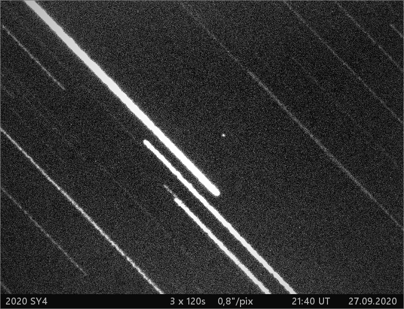 blízkozemní asteroid 2020SY4