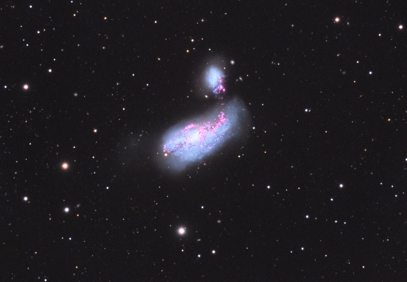 Cocoon galaxy NGC4490,4485