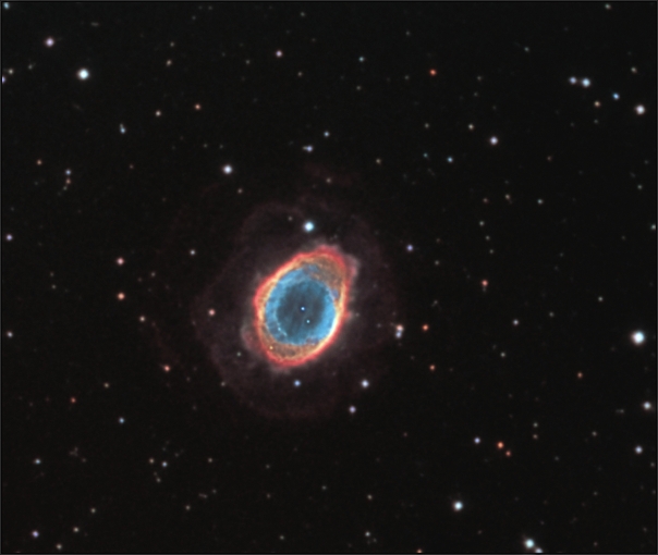 M57 v Ha plus LRGB