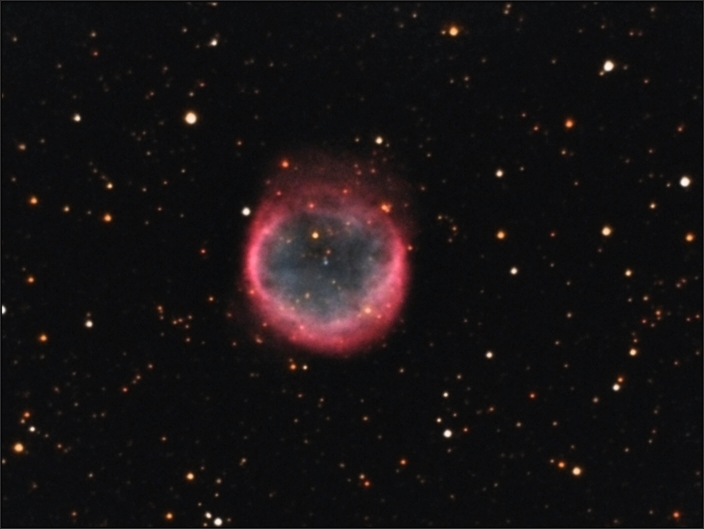 NGC6781 ''Sythe Moon Nebula'', ''Snowglobe Nebula'' v LRGB