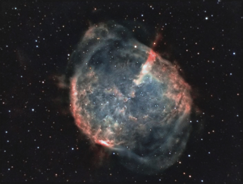 M27 HaRGB - barva ze snímku Karneades&Vla