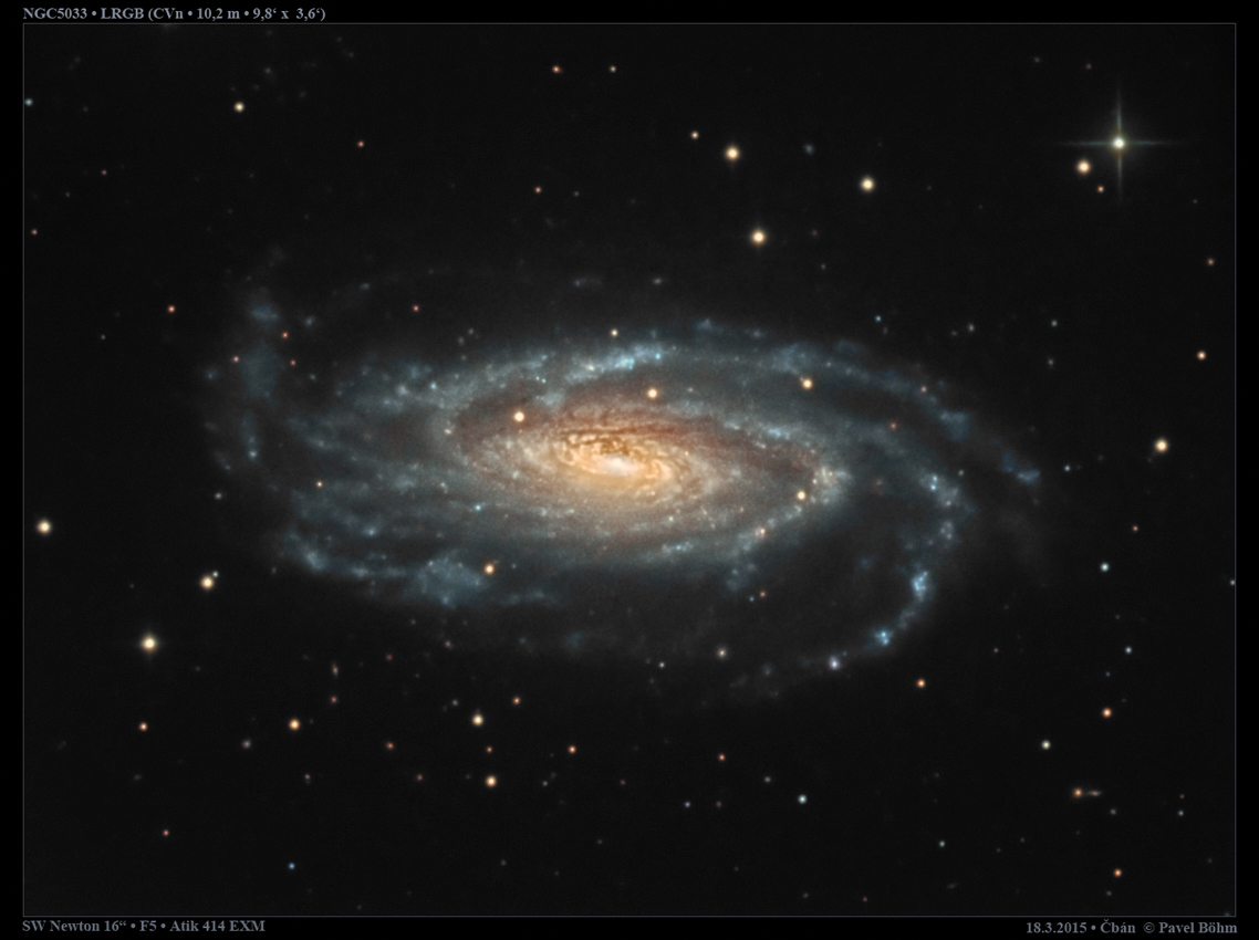 NGC5033 - úprava barev ->F5