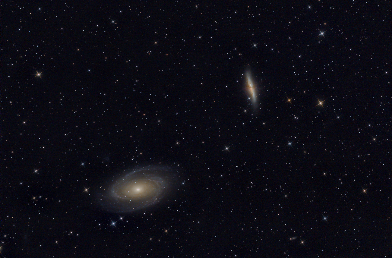 M81 a M82 v UMa -+ celek