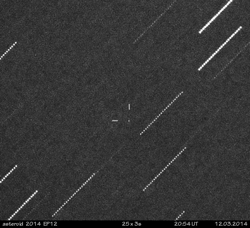blízkozemní asteroid  2014 EP12