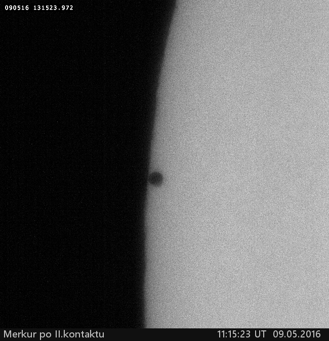 Merkur po II.kontaktu