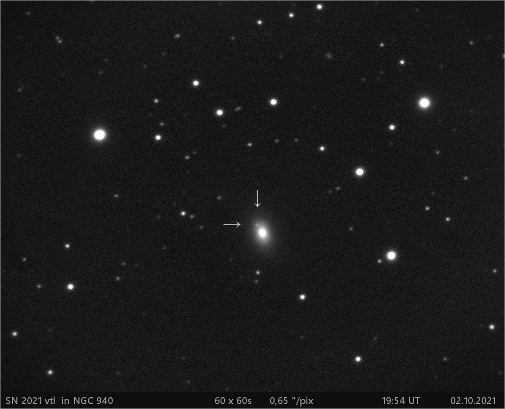 SN 2021 vtl v NGC 940