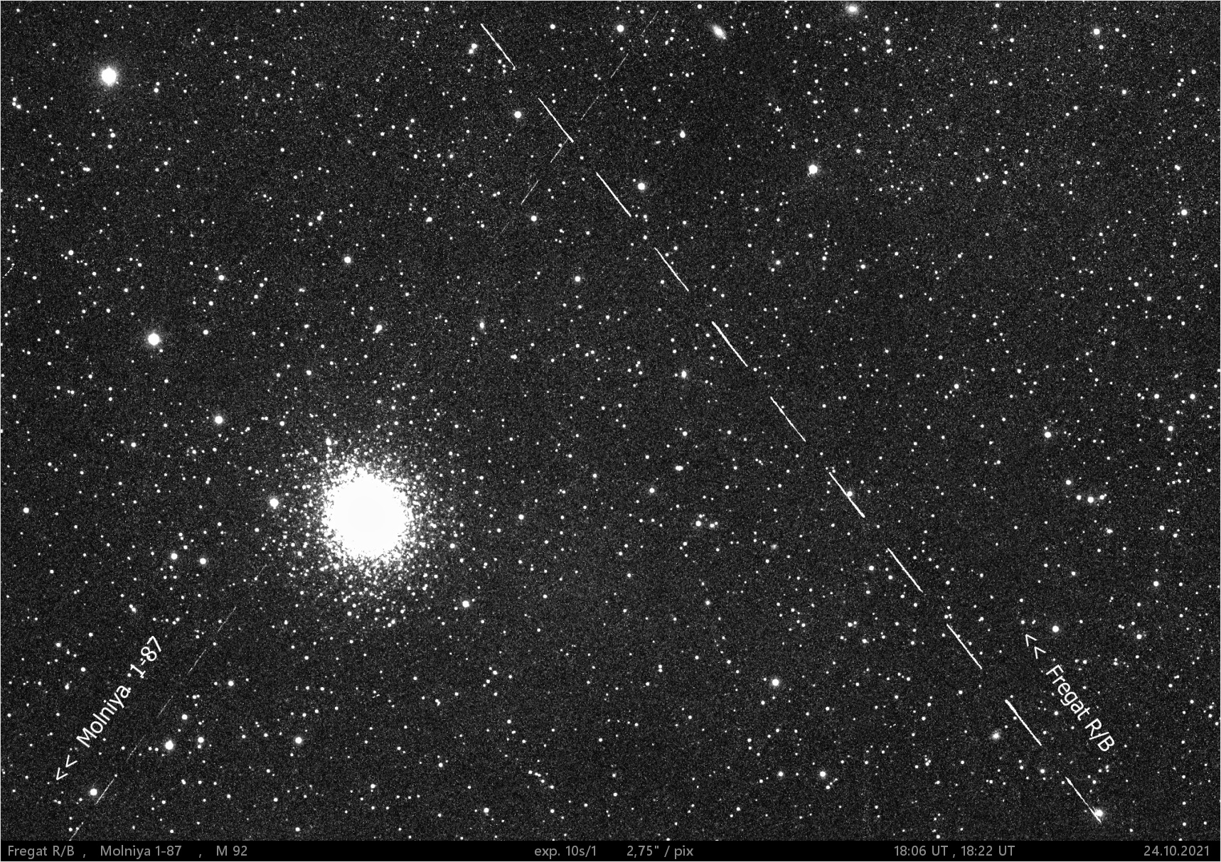 satelity  Fregat a Molniya u M92