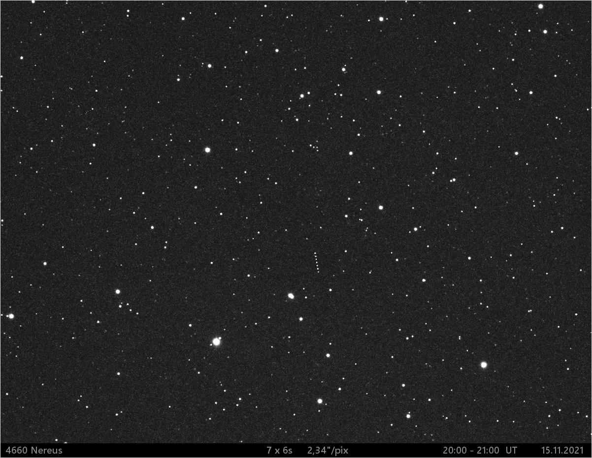 blízkozemní asteroid 4660 Nereus
