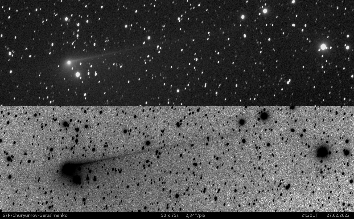kometa  67P/Churyumov-Gerasimenko