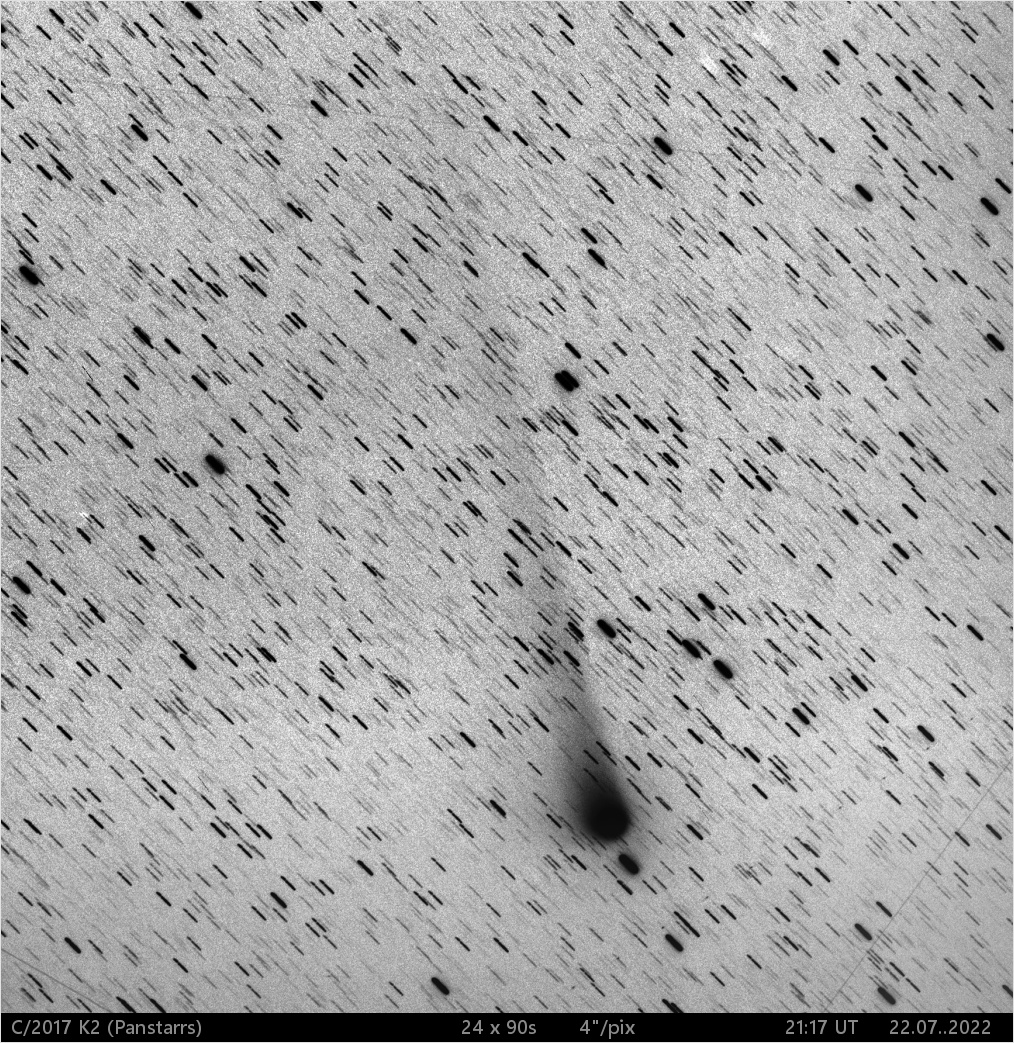 kometa C/2017 K2 (Panstarrs)