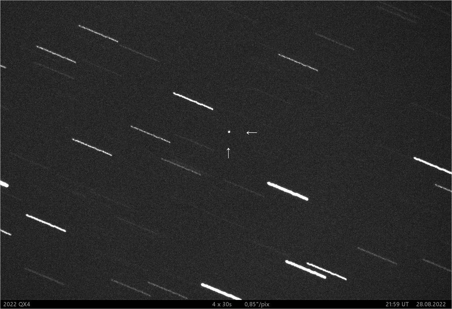 blízkozemníasteroid 2022 QX4