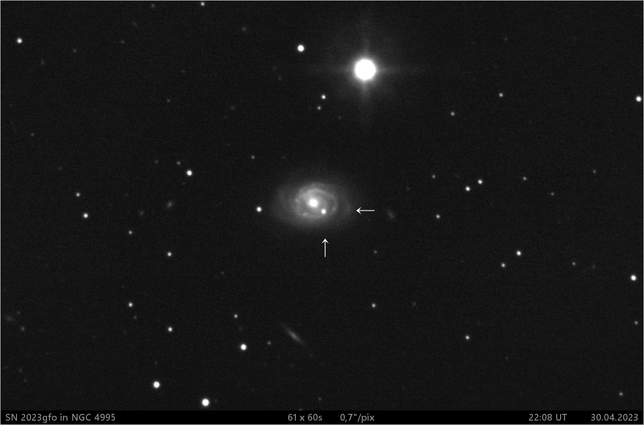 SN 2023gfo v NGC4995	