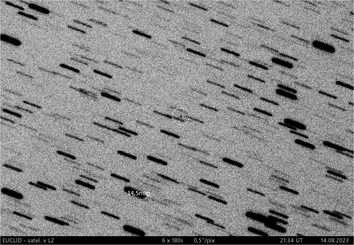 sonda EUCLID v bodě L2