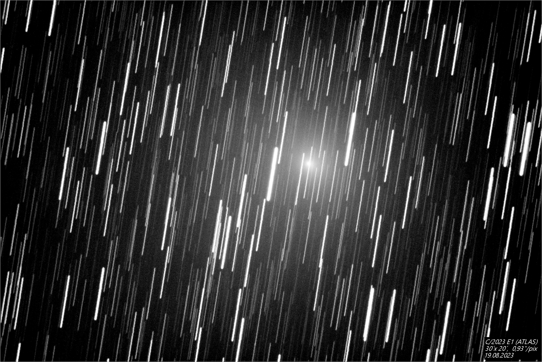 kometa C/2023 E1 (ATLAS)