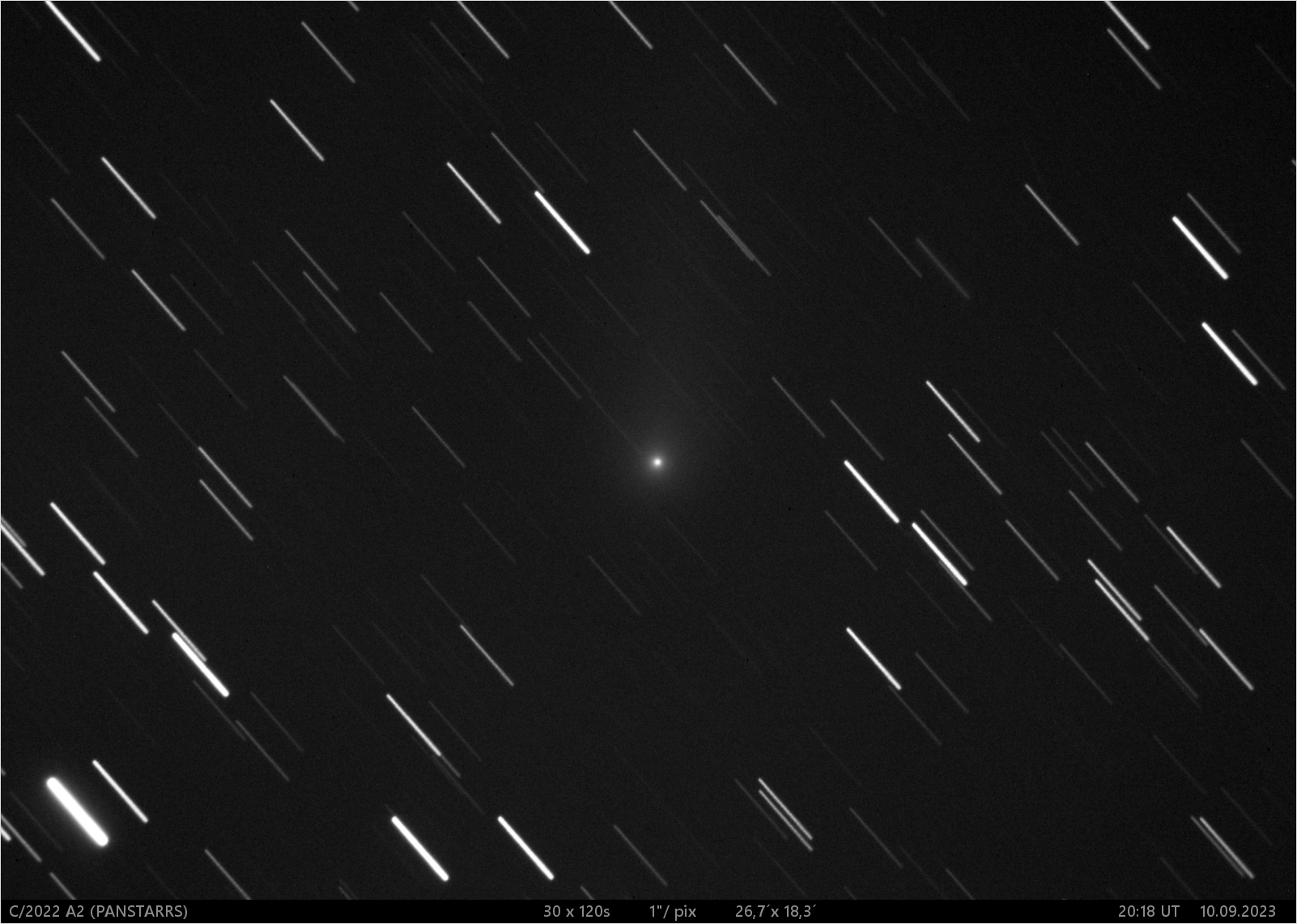 kometa C/2022 A2 (PANSTRRS)