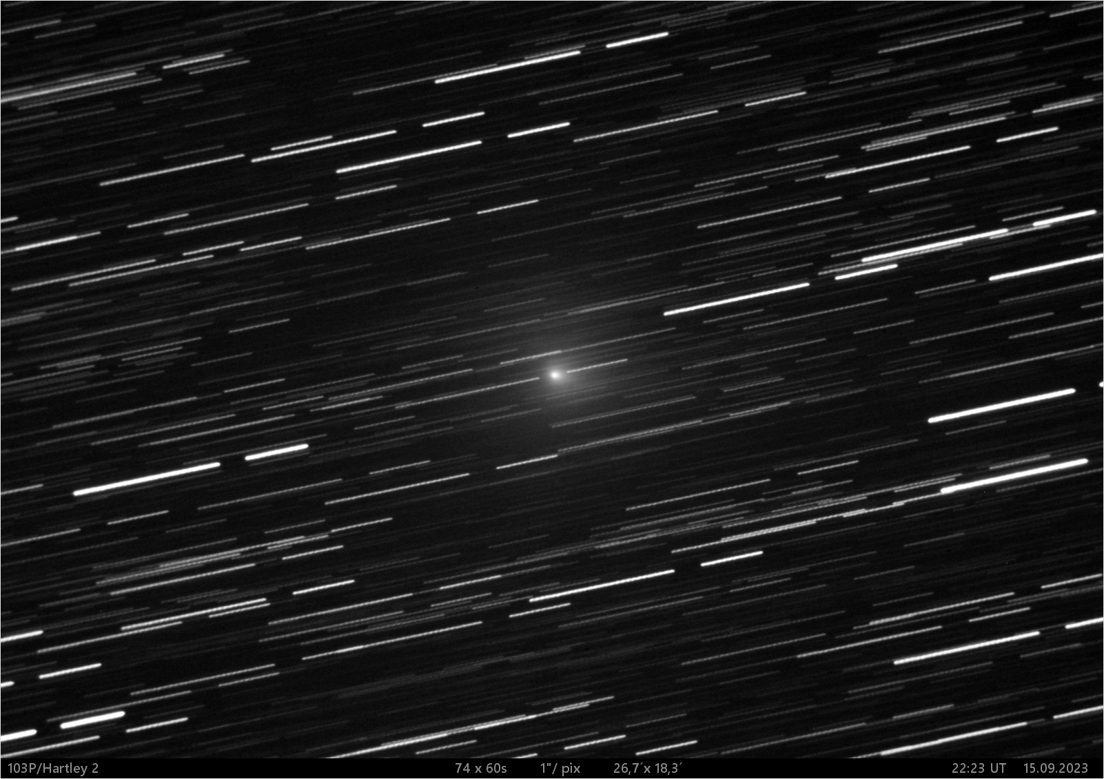 kometa 103P/Hartley 2