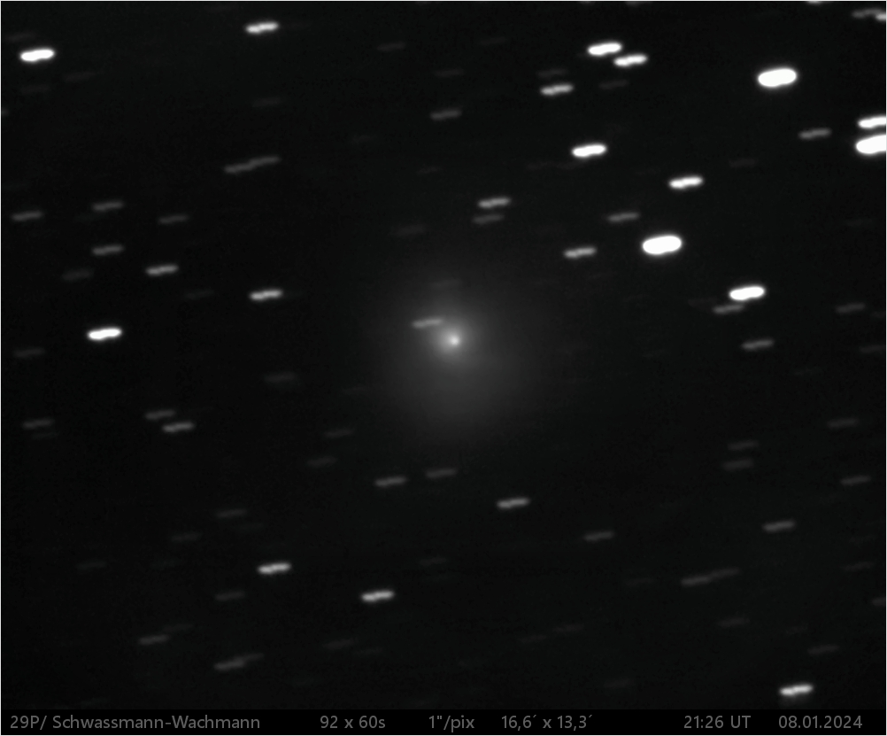 kometa 29P/Schwassmann-Wachmann