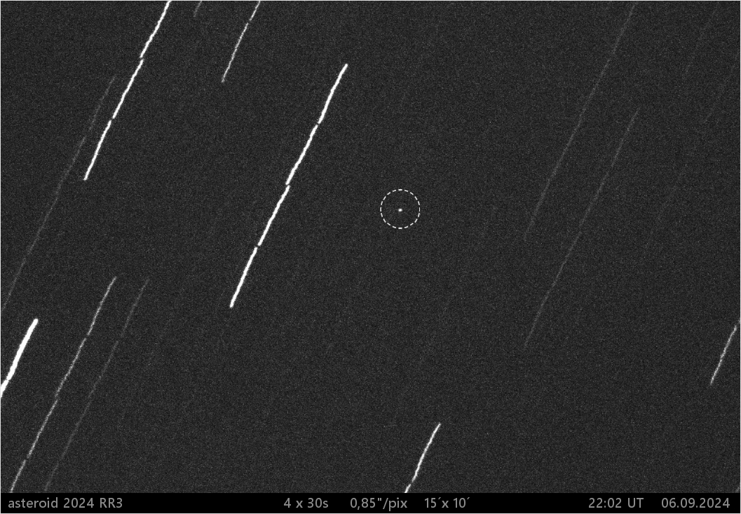 blízkozemní asteroid 2024 RR3